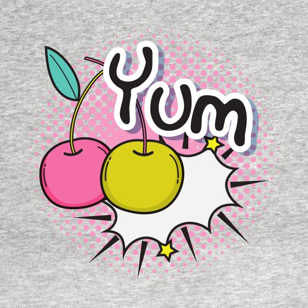 YUM Pop Art Design For Girls by Forever December